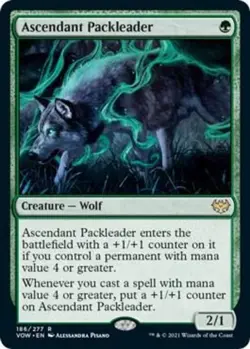 Magic the Gathering-1 Lot 5-Wolf and Werewolf-Rare,Uncommon,Common,-LP - Image 1