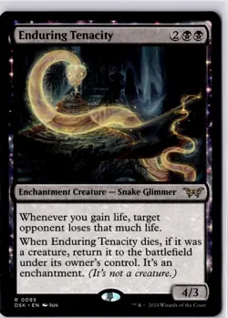 Enduring Tenacity Duskmourn: House of Horror Regular NM R 0095 - Image 1