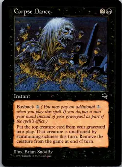 1997 Magic the Gathering R Corpse Dance Expansion/Rare #116 - Image 1