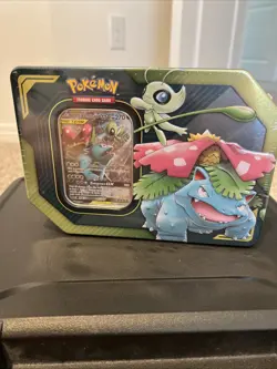 Pokemon Tag Team Tin Celebi & Venusaur-GX- Factory Sealed! 820650805295 - Image 1