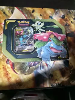 Pokemon Tag Team Tin Celebi & Venusaur-GX- Factory Sealed!.. 820650805295 - Image 1