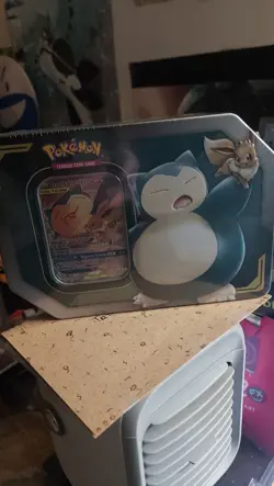 Pokemon TCG: TAG Team Powerful Partner Tin Eevee & Snorlax GX Factory Sealed 820650805295 - Image 1