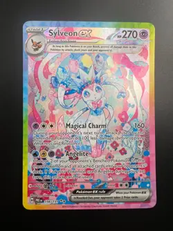 Sylveon ex - 156/131 - Pokemon Prismatic Evolutions Special Illustration Rare NM - Image 1