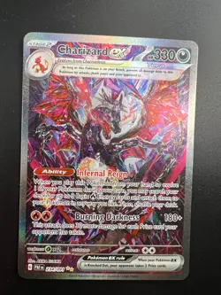 Charizard ex - 234/091 - Pokemon Paldean Fates Special Illustration Rare Card NM - Image 1