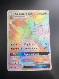 Charizard GX - 150/147 - Pokemon Burning Shadows Sun & Moon Secret Rare Card HP - Image 1