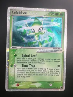 Celebi ex - 117/115 - Pokemon Ex Unseen Forces Ultra Rare HP - Image 1