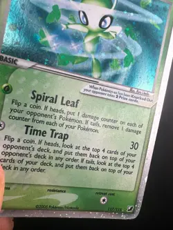 Celebi ex - 117/115 - Pokemon Ex Unseen Forces Ultra Rare HP - Image 2