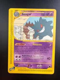Gengar - 10/144 - Pokemon Skyridge Non-Holo Card NM - Image 1