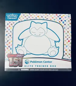 Pokemon TCG Pokemon 151 Pokemon Center Elite Trainer Box ETB Sealed - Image 1