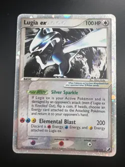 Lugia ex - 105/115 - Pokemon Ex Unseen Forces Ultra Rare HP - Image 1
