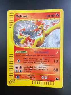 Moltres - H20/H32 - Pokemon Skyridge Holo Rare Card LP - Image 1