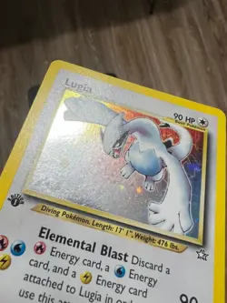 Lugia - 9/111 - Pokemon Neo Genesis 1st Edition Holo Rare Card WOTC LP - Image 4