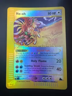 Ho-oh - 149/144 - Pokemon Skyridge Reverse Holo Crystal Card NM - Image 1
