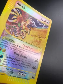 Ho-oh - 149/144 - Pokemon Skyridge Reverse Holo Crystal Card NM - Image 2