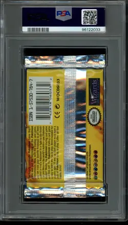 PSA 10 GEM MINT Pokemon Shadowless Base Set Pack Short Crimp Charizard 1999 - Image 2