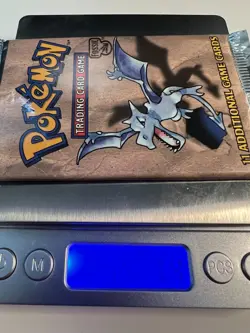 Pokemon Fossil Set Booster Pack Unlimited HEAVY Sealed Aerodactyl - Image 1
