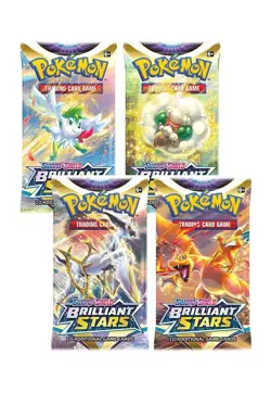 Pokemon Brilliant Stars (1) Booster Pack RANDOM Artwork NEW SEALED! - Image 1