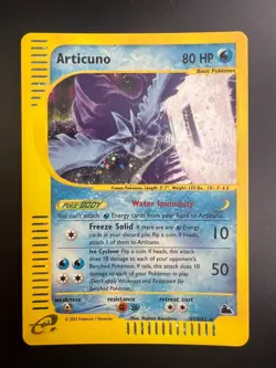 Articuno - H3/H32 - Pokemon Skyridge Holo Rare Card LP - Image 1