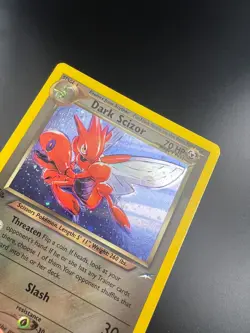 Dark Scizor - 9/105 - Pokemon Neo Destiny 1st Edition Holo Rare Card WOTC NM - Image 2