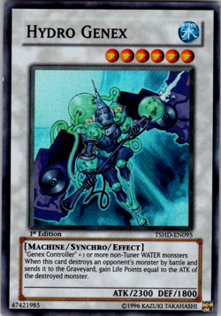 Hydro Genex TSHD-EN095 - Super Rare - 1st Edition MP Edison Yugioh - Image 1