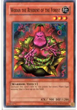 Yugioh! Wodan the Resident of the Forest - TP1-027 - Common - Unlimited Edition - Image 1
