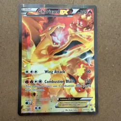Pokemon 2016 Charizard EX XY121 Black Star Promo Full Art Holo. - Image 1