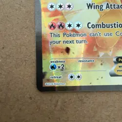 Pokemon 2016 Charizard EX XY121 Black Star Promo Full Art Holo. - Image 4
