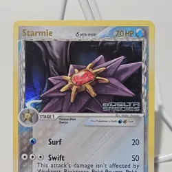 Pokemon TCG Starmie EX Delta Species 30/113 Reverse Holo Rare Stamped LP - Image 3