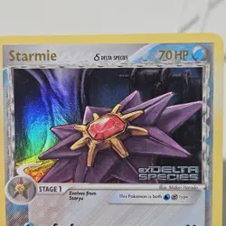 Pokemon TCG Starmie EX Delta Species 30/113 Reverse Holo Rare Stamped LP - Image 4