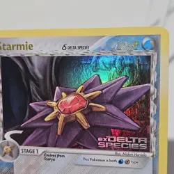 Pokemon TCG Starmie EX Delta Species 30/113 Reverse Holo Rare Stamped LP - Image 5