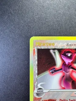 Mewtwo 12/113 EX Delta Species Reverse Holo Stamped Pokemon TCG 2005 - Image 2