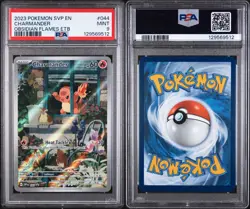 2023 Pokemon Svp En-sv Black Star ETB Promo 044 Charmander Obsidian Flames PSA 9 - Image 2