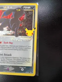 Pokemon TCG Umbreon Star 17/17 Celebrations: Classic Collection Holo MINT 💎💎💎 - Image 2