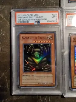 Yugioh Gate Guardian SET. MRD-000 1st Edition Sanga Suijin Kazejin MINT AE - Image 3