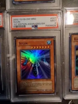 Yugioh Gate Guardian SET. MRD-000 1st Edition Sanga Suijin Kazejin MINT AE - Image 4