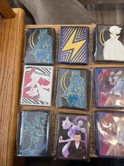 Pokemon TCG Various Sets ETB Deck Sleeves Sealed (Lot Of 15) - Image 2