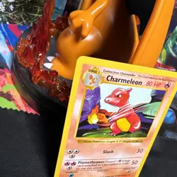 Charmeleon 24/102 NM+ Shadowless - Base Set - Pokemon TCG 1999 Vintage WoTC - Image 2