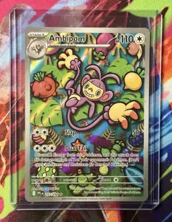 Ambipom 107/94 - Phantasmal Flames - Illustration Rare - Pokemon TCG - NM/M - Image 1