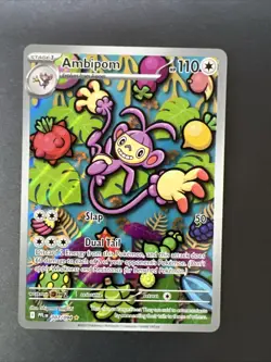 Ambipom 107/94 - Phantasmal Flames - Illustration Rare - Pokemon TCG - NM/M - Image 1