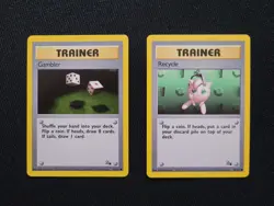 Private Listing Pokemon Fossil 3rd Print Red Logo 1999 2000 58/62 60/62 61/62 - Image 2