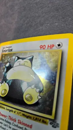 Pokemon TCG Snorlax Holo Rare Card 11/64 Jungle Unlimited LP Condition - Image 3