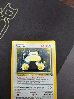 Pokemon TCG Snorlax Jungle Holo Unlimited Rare Card 11/64 LP Condition - Image 3
