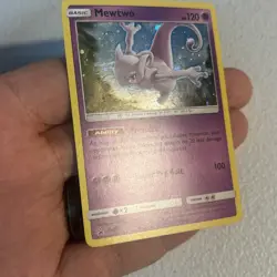 Mewtwo Holo Black Star Promo SM77 - Sun and Moon Pokemon TCG Foil - Image 3