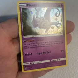 Mewtwo Holo Black Star Promo SM77 - Sun and Moon Pokemon TCG Foil - Image 5