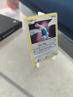Lugia LV. 43 Pokemon Holo Rare Card 14/132 Secret Wonders Series HP-DMG - Image 3