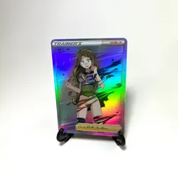 PokeGirl Trainer Serena Goddess Story Anime Waifu Girl ACG Fanmade Trading Card - Image 3