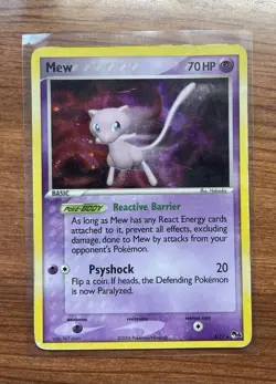 Mew Rare Holo POP Series 4 004/017 Pokemon TCG 2006 Psychic Card - Image 1