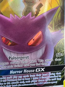 Gengar & Mimikyu GX - 53/181 - Pokemon Team Up Sun & Moon Ultra Rare Card LP - Image 2