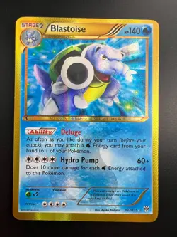 Blastoise - 137/135 - Pokemon Plasma Storm Black & White Secret Rare Card LP - Image 1
