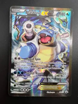 Blastoise EX - XY122 - Pokemon XY Promo Ultra Rare Card NM - Image 1